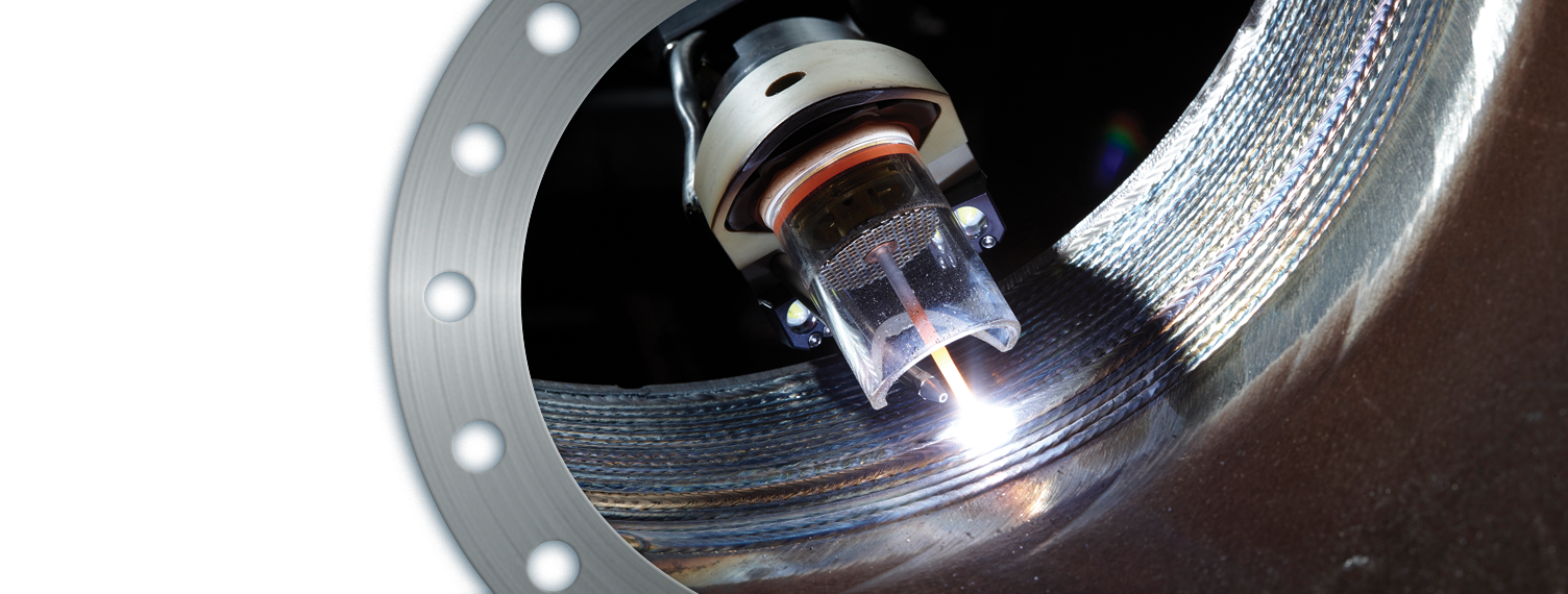 inline machining and robotic welding